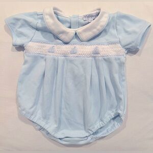 Sailboat Smocked Bubble